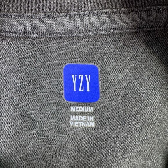 Yeezy GAP Engineered by Balenciaga Dove Long Sleeve Tee - Size Medium - Black - Picture 8 of 12